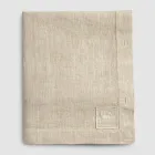 Tovaglia Lino Colorato con Asole e 12 Bottoni Lusso Componibile - Mediterranea Viadurini