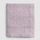 Tovaglia Lino Colorato con Asole e 12 Bottoni Lusso Componibile - Mediterranea Viadurini