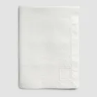 Tovaglia Lino Colorato con Asole e 12 Bottoni Lusso Componibile - Mediterranea Viadurini