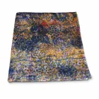 Tovaglia Pregiata d’Alto Artigianato Italiano in Cotone Stampato a Mano - Marchi Viadurini