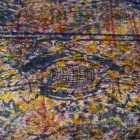 Tovaglia Pregiata d’Alto Artigianato Italiano in Cotone Stampato a Mano - Marchi Viadurini