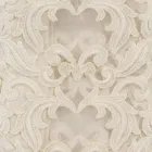 Tovaglia Quadrata in Lino Beige con Pizzo Farnese Lusso Artigianale - Kippel Viadurini