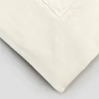 Tovaglia Rettangolare Grande Lino Bianco Pesante con Bordi a Cornice - Davinci Viadurini