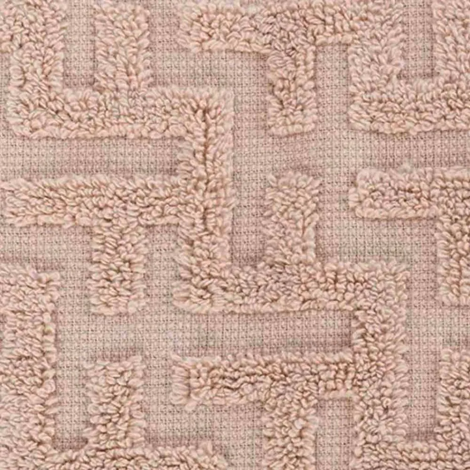 Tris di Asciugamani da Bagno in Spugna di Cotone Telo, Viso e Ospite - Ginestra Viadurini