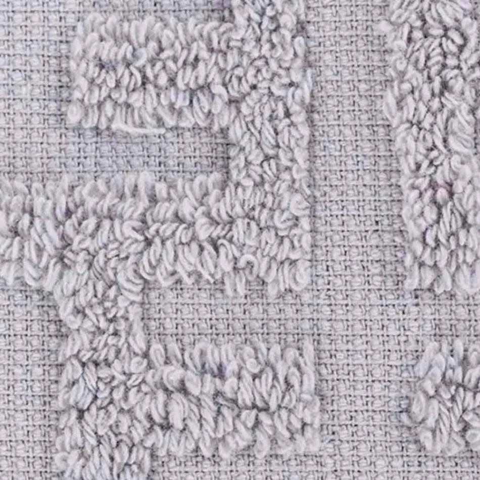 Tris di Asciugamani da Bagno in Spugna di Cotone Telo, Viso e Ospite - Ginestra Viadurini