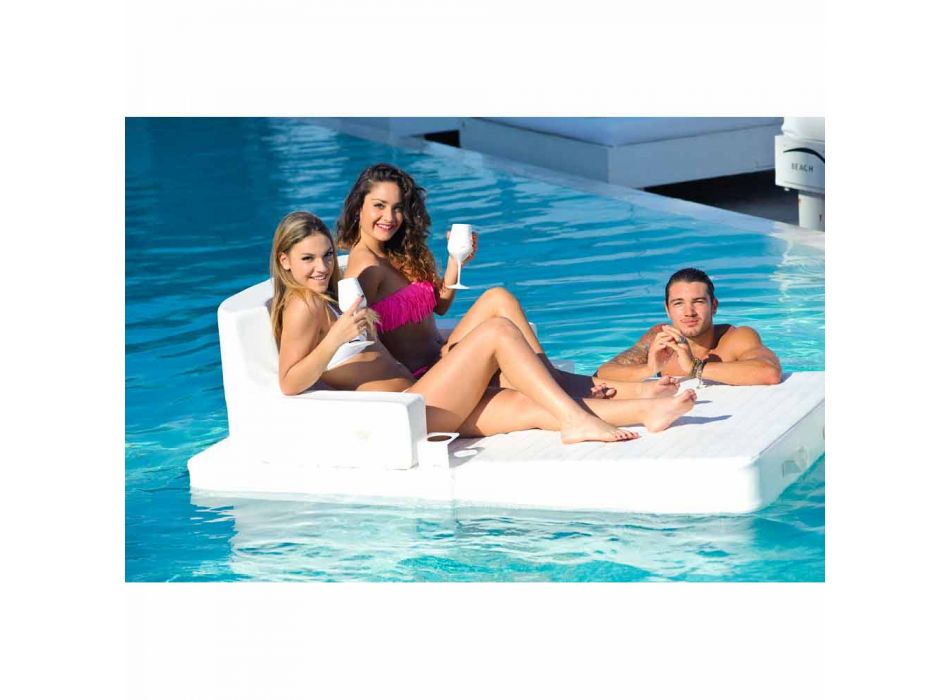 Trona Magnum Luxury poltrona galleggiante a doppia seduta di design Viadurini