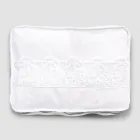 Trousse Grande da Viaggio in Lino con Pizzo Sinergia di Lusso Italiano - Randall Viadurini