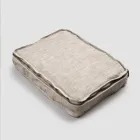 Trousse Grande Trucchi Donna o da Viaggio in Lino e Cotone di Lusso - Yeti Viadurini