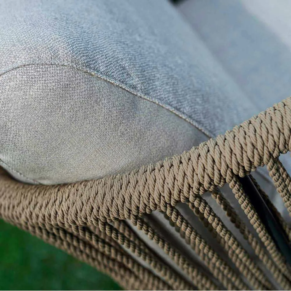 Varaschin Babylon divano a 2 posti da giardino dal design moderno Viadurini