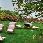 Varaschin Babylon lettino da giardino o da interno, design moderno Viadurini