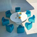 Varaschin Big In&Out tavolo da giardino + 8 poltroncine design moderno
