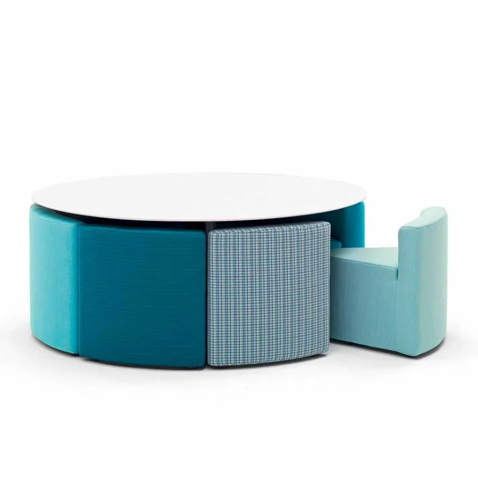 Varaschin Big In&Out tavolo da giardino + 8 poltroncine design moderno Viadurini