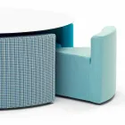 Varaschin Big In&Out tavolo da giardino + 8 poltroncine design moderno Viadurini