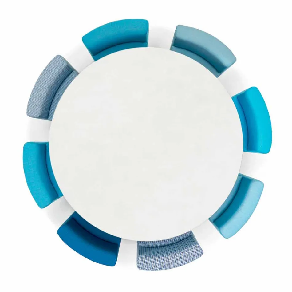 Varaschin Big In&Out tavolo da giardino + 8 poltroncine design moderno Viadurini