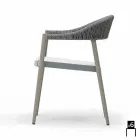 Varaschin Clever poltroncina da giardino design moderno, 6 pezzi Viadurini