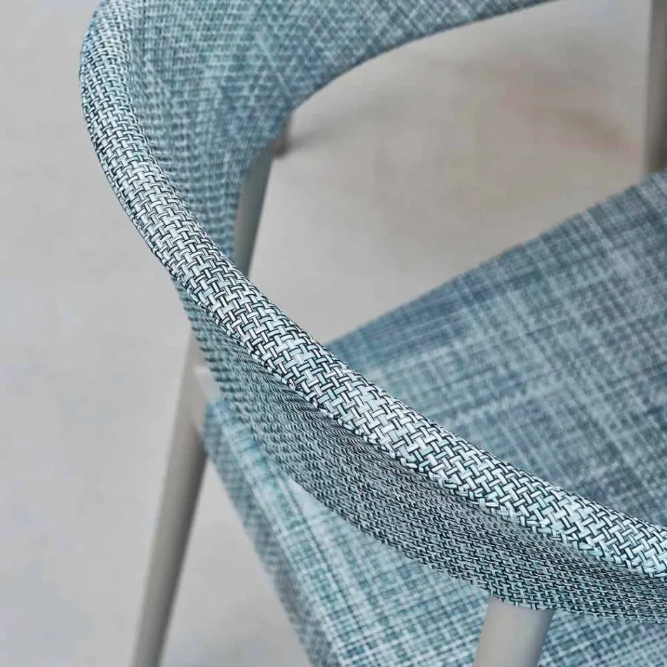 Varaschin Clever poltroncina da giardino design moderno, 6 pezzi Viadurini