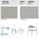 Varaschin Clever poltroncina da giardino design moderno, 6 pezzi Viadurini