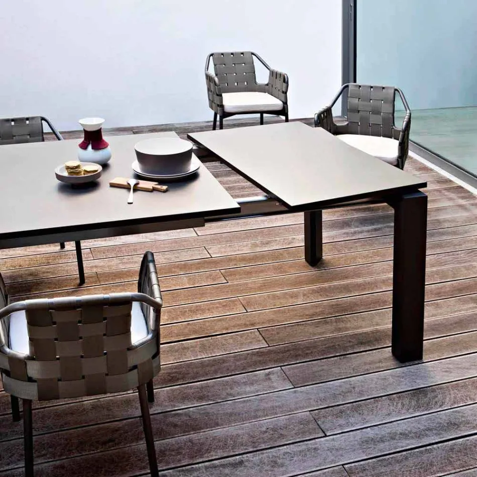 Varaschin Dolmen tavolo da giardino allungabile, fino a 380 cm Viadurini