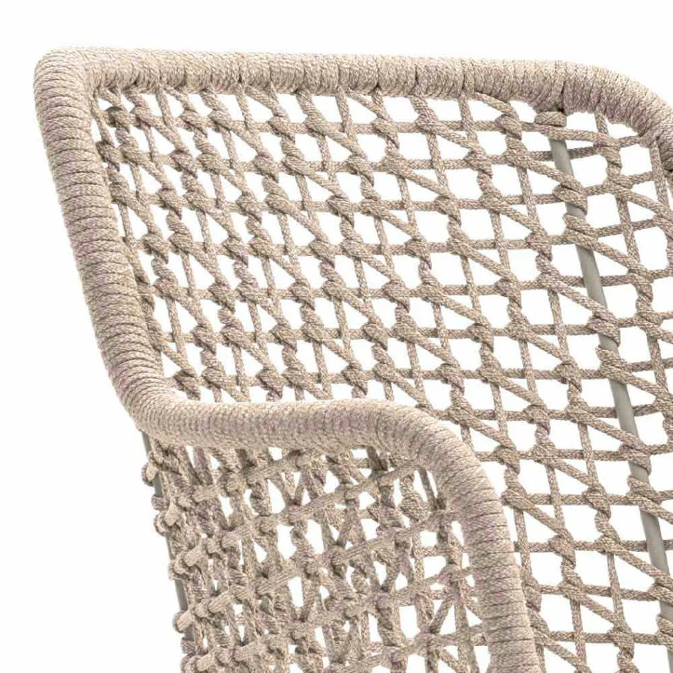 Varaschin Emma poltrona da esterno imbottita di design moderno Viadurini