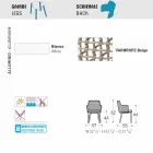 Varaschin Emma poltrona da esterno imbottita di design moderno Viadurini