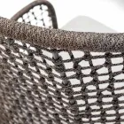 Varaschin Emma poltrona da esterno imbottita di moderno design Viadurini