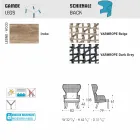 Varaschin Emma poltrona da esterno imbottita di moderno design Viadurini