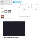 Varaschin Kolonaki tavolo da giardino moderno in diverse dimensioni Viadurini