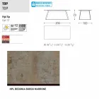 Varaschin Kolonaki tavolo da giardino moderno in diverse dimensioni Viadurini