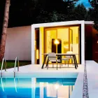 Varaschin Kolonaki tavolo da giardino moderno in diverse dimensioni Viadurini