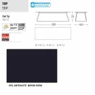 Varaschin Kolonaki tavolo da giardino moderno in diverse dimensioni Viadurini