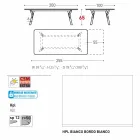 Varaschin Link tavolo allungabile da giardino con gambe in teak,H65 cm Viadurini