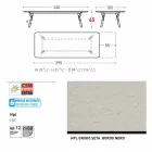 Varaschin Link tavolo allungabile da giardino H 65 cm, fino a 350 cm Viadurini