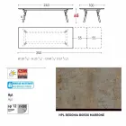 Varaschin Link tavolo allungabile da giardino H 65 cm, fino a 350 cm Viadurini