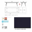 Varaschin Link tavolo da giardino allungabile con gambe in teak,H75 cm Viadurini