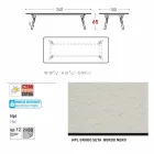 Varaschin Link tavolo da pranzo fisso da esterno o interno H 65 cm Viadurini