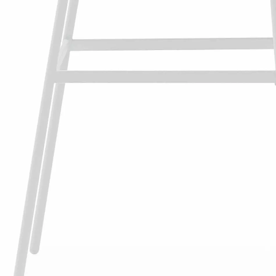 Varaschin Summer Set sgabello da esterno in acciaio e tessuto Viadurini