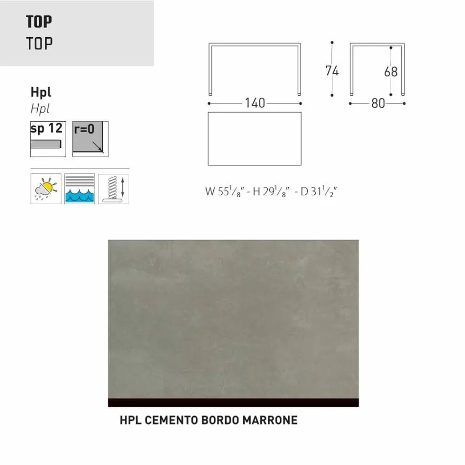 Varaschin Victor tavolo da pranzo da giardino o interno,design moderno Viadurini