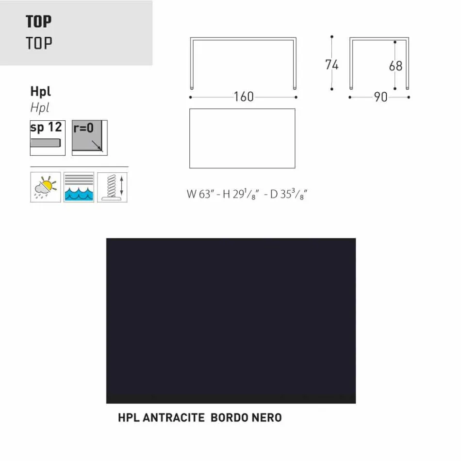 Varaschin Victor tavolo da pranzo da giardino o interno,design moderno Viadurini