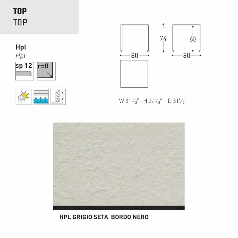 Varaschin Victor tavolo da pranzo da giardino o interno,design moderno Viadurini