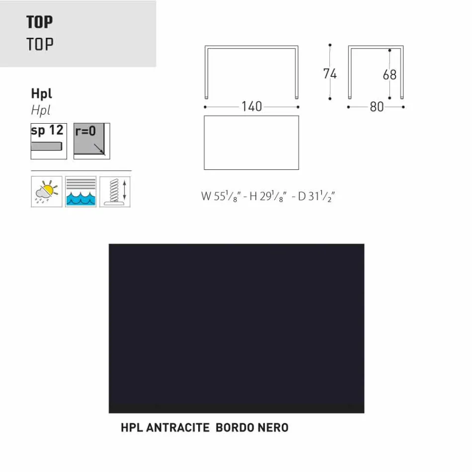 Varaschin Victor tavolo da pranzo da giardino o interno,design moderno Viadurini