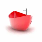 Vasca Arredo Bagno in Adamantx® Funamori Made in Italy Viadurini