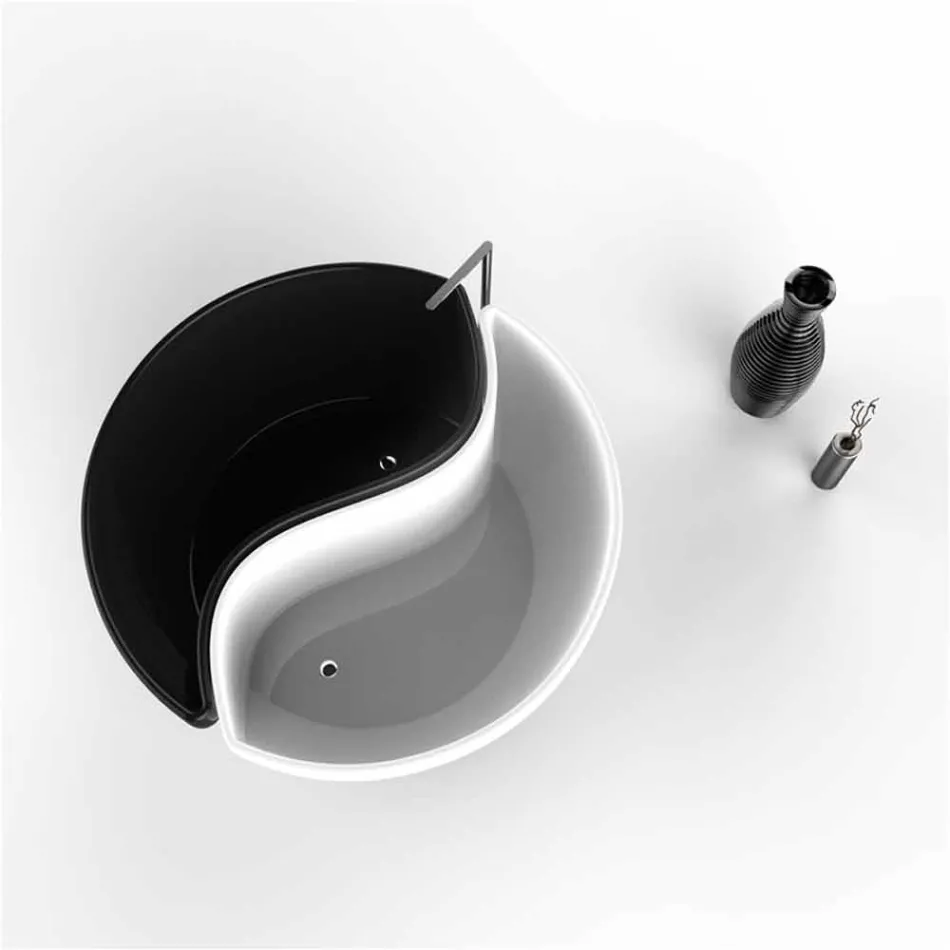 Vasca Arredo Bagno inAdamantx®  Bath Tao Made in Italy Viadurini