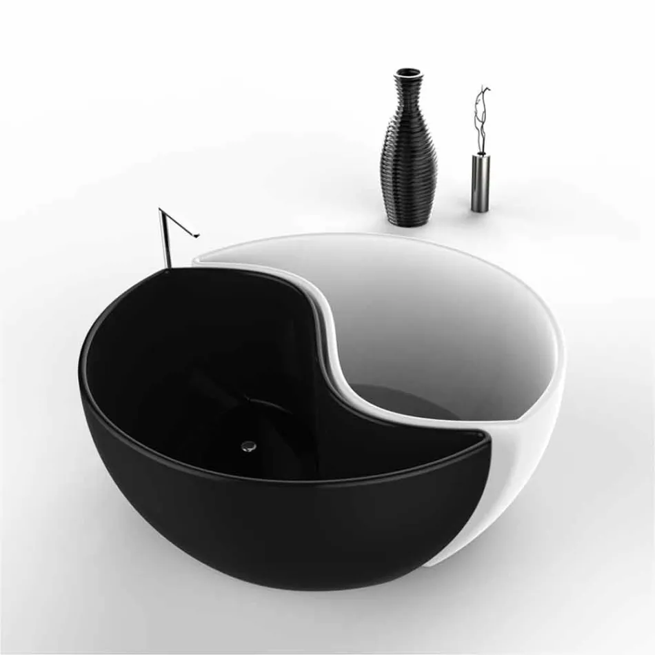 Vasca Arredo Bagno inAdamantx®  Bath Tao Made in Italy Viadurini