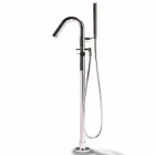 Vasca Free Standing, Made in Italy, in Solid Surface - Flow Viadurini