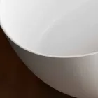 Vasca Free Standing, Made in Italy, in Solid Surface - Flow Viadurini