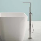 Vasca Freestanding Design Moderno Bianco Lucido o Opaco - Face Viadurini