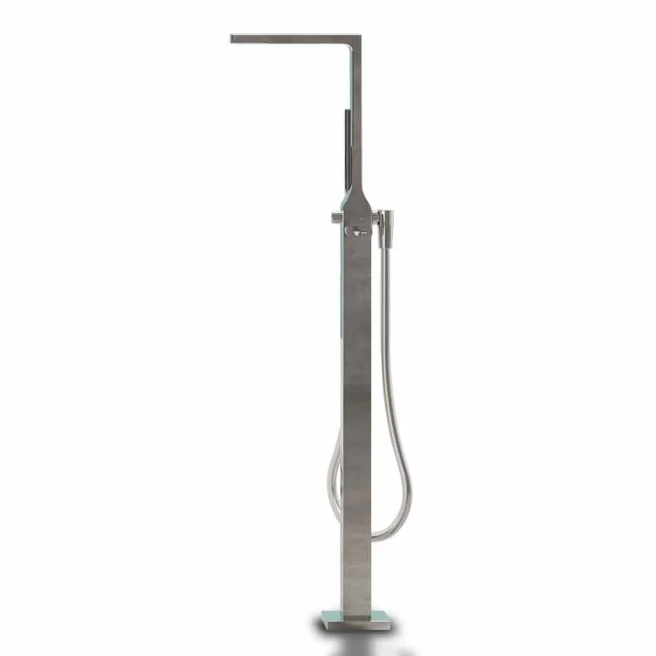 Vasca Freestanding Design Moderno Bianco Lucido o Opaco - Face Viadurini