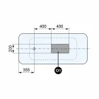 Vasca Freestanding Design Moderno Bianco Lucido o Opaco - Face Viadurini