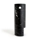 Vaso a Forma di Viso in Marmo Satinato Made in Italy - Asahi Viadurini