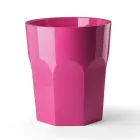 Vaso Alto Decorativo con Forma di Bicchiere in Polietilene Made in Italy - Pucca Viadurini